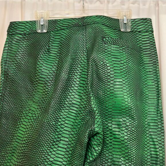 Flauce SUPER-SLIMEY CARGO pants size 36 like new rare find! 100% Cowhide leather - Picture 9 of 15